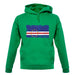 Cape Verde Grunge Style Flag unisex hoodie