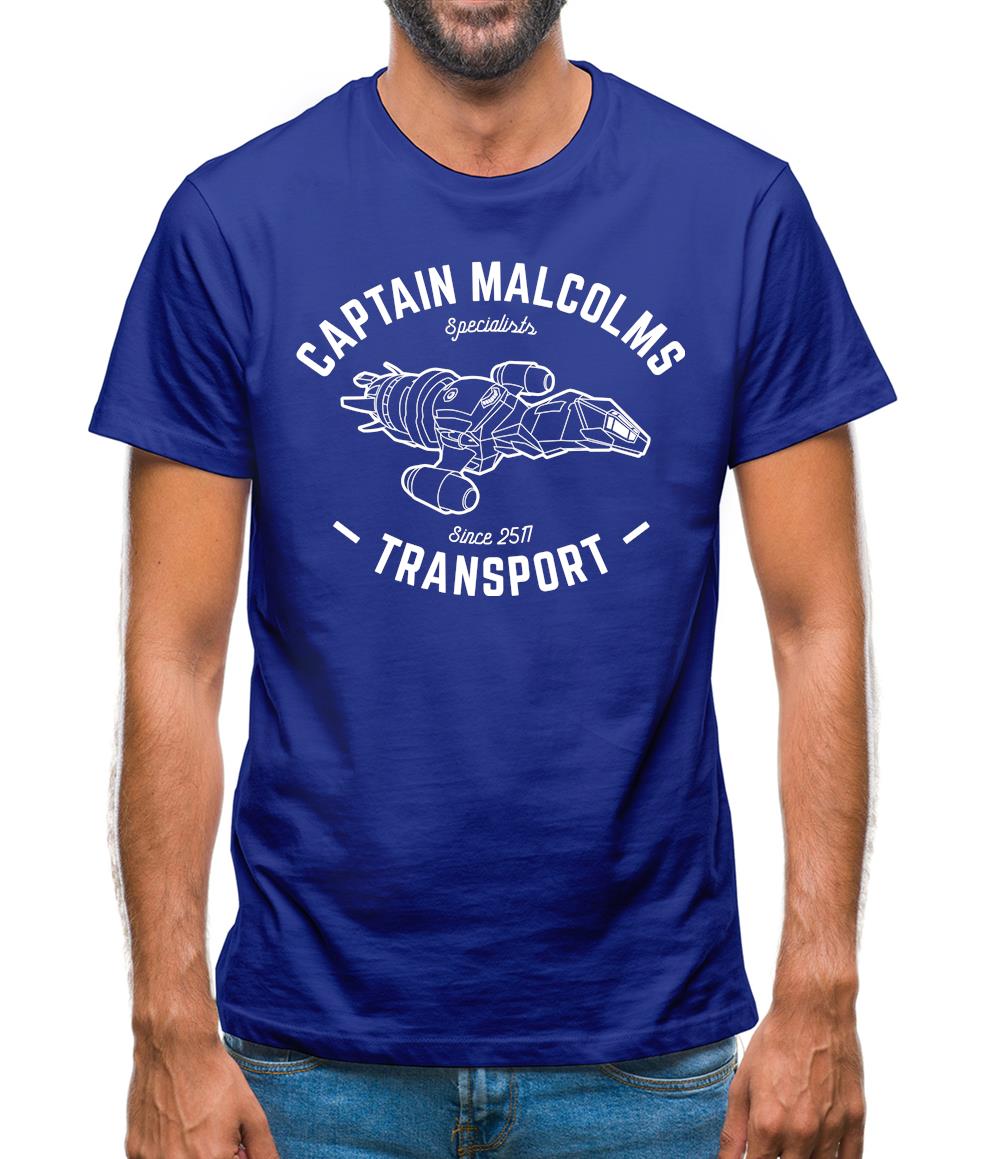 Captain Malcolms Transport Mens T-Shirt