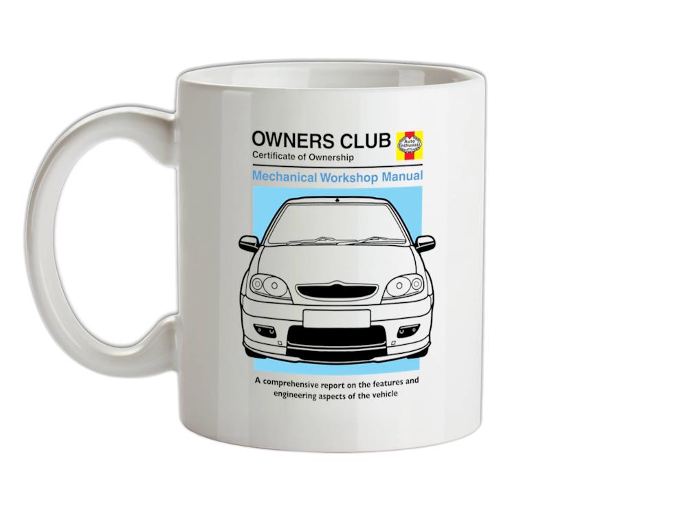 Car Owners Manual Citreon Saxo Ceramic Mug
