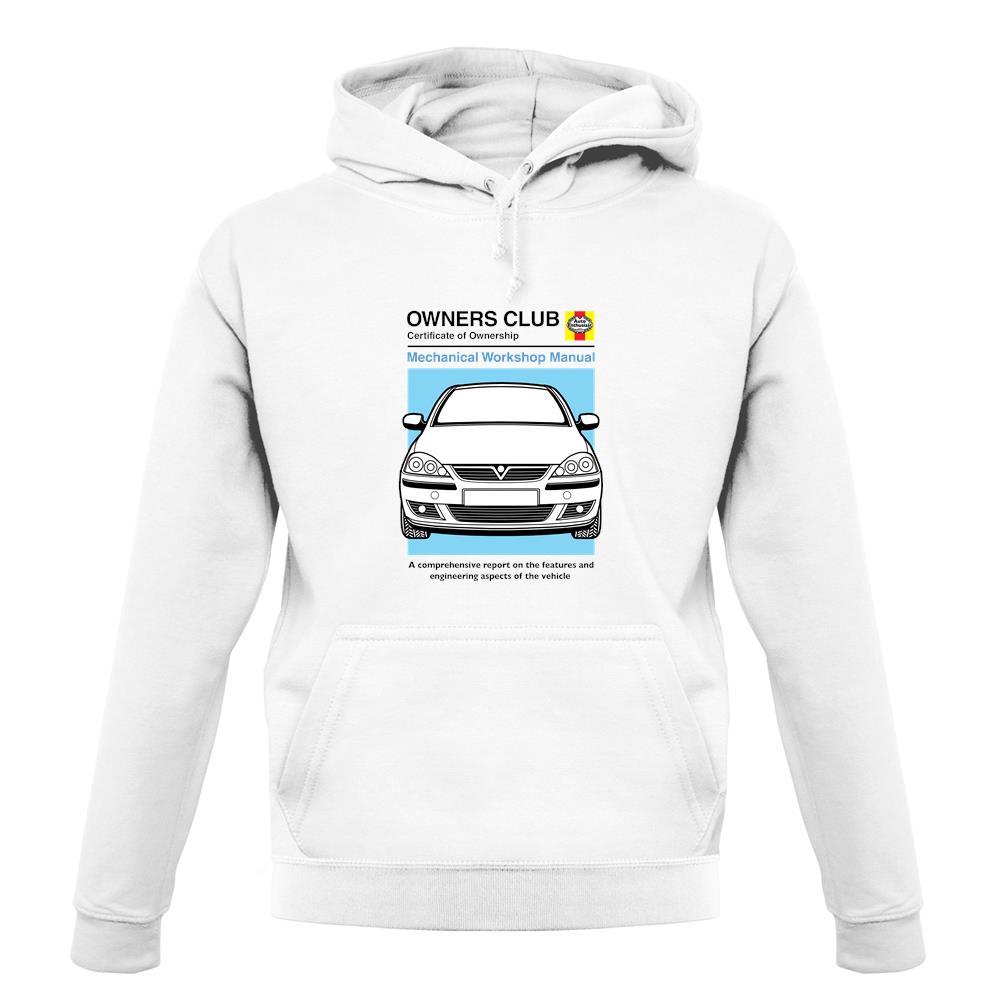 Car Owners Manual Corsa unisex hoodie