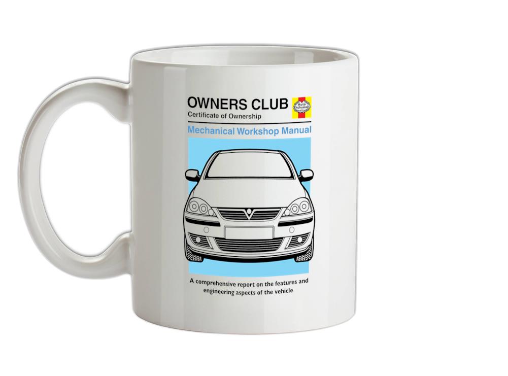 Car Owners Manual Corsa Ceramic Mug