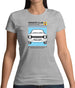 Car Owners Manual Ford Escort Womens T-Shirt