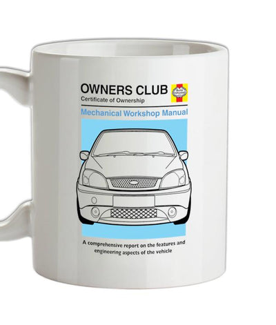 Car Owners Manual Ford Fiesta Ceramic Mug