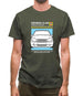 Car Owners Manual Ford Fiesta Mens T-Shirt