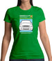 Car Owners Manual Ford Fiesta Womens T-Shirt