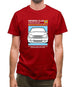 Car Owners Manual Ford Fiesta Mens T-Shirt