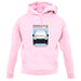 Car Owners Manual Ford Transit unisex hoodie