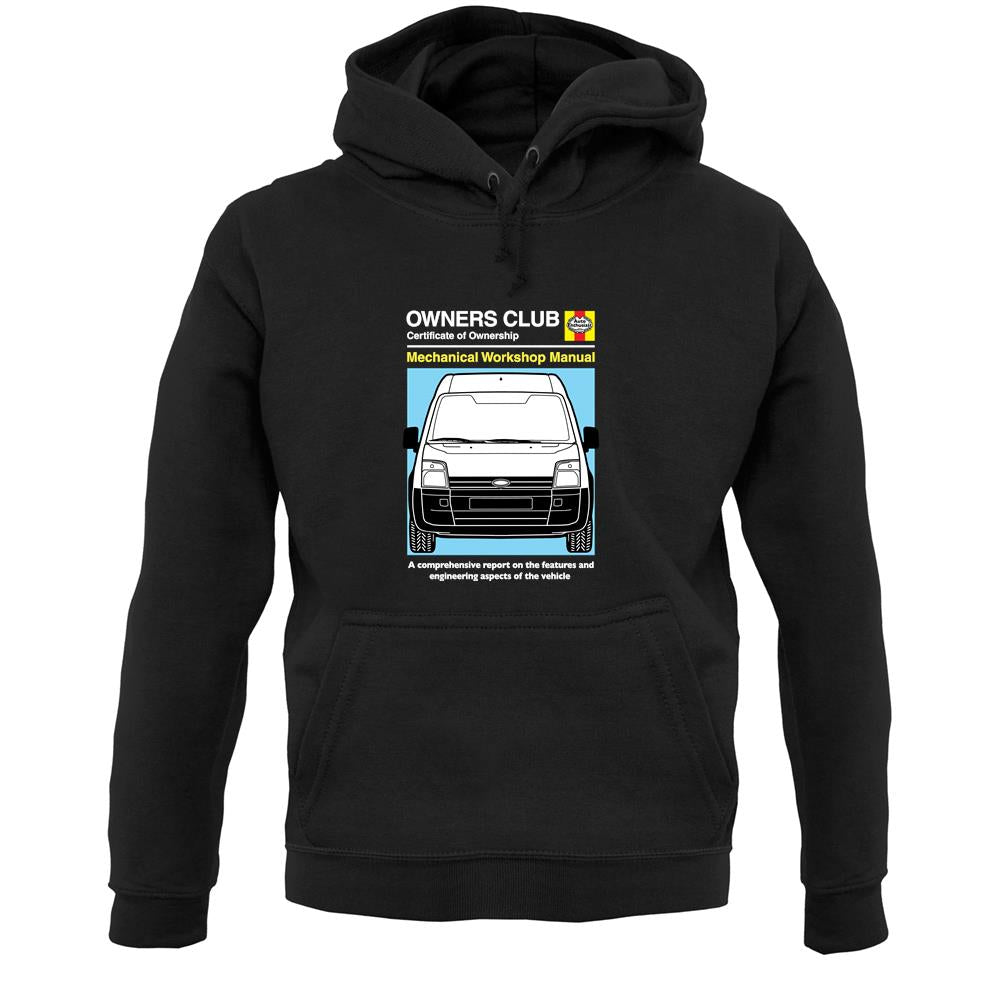 Car Owners Manual Ford Transit Unisex Hoodie