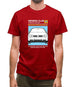 Car Owners Manual Golf Mk4 Mens T-Shirt