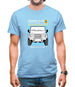 Car Owners Manual Land Rover Mens T-Shirt