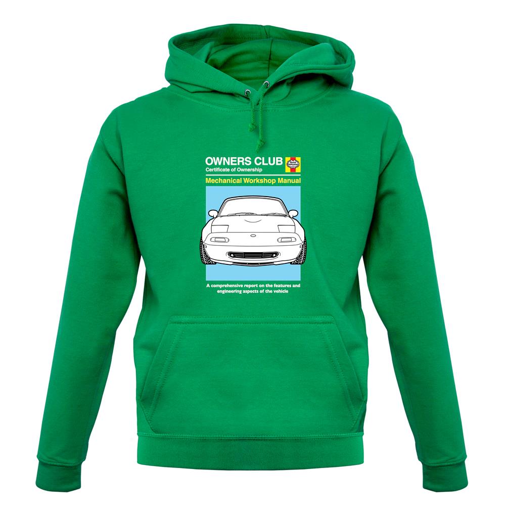 Car Owners Manual Mx-5 unisex hoodie