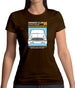 Car Owners Manual Mini Womens T-Shirt