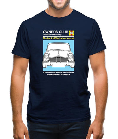 Car Owners Manual Mini Mens T-Shirt