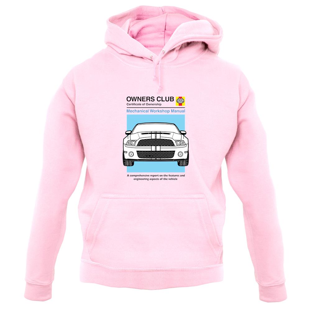 Car Owners Manual Mustang Mustang unisex hoodie