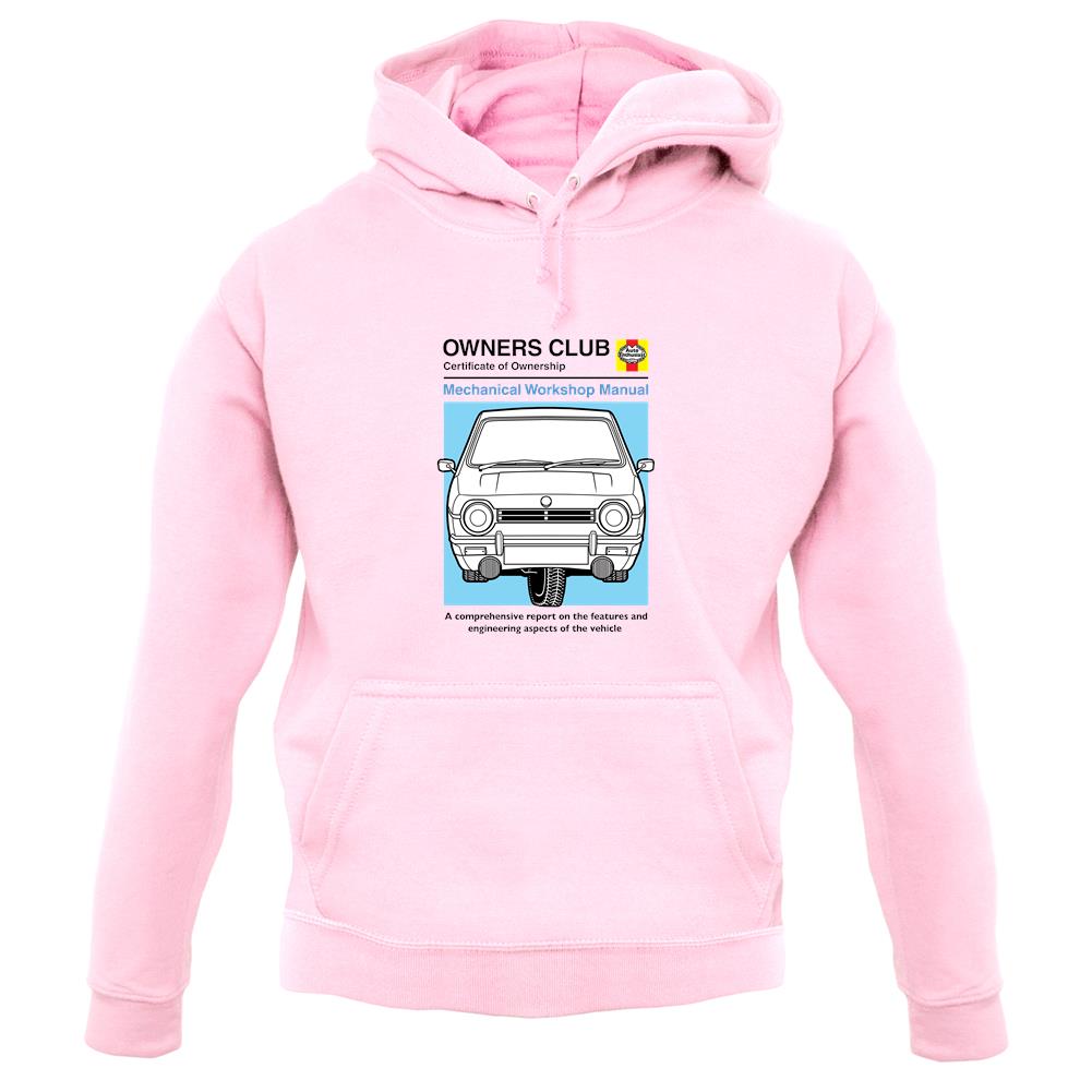 Car Owners Manual Reliant Robin unisex hoodie