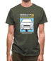 Car Owners Manual Reliant Robin Mens T-Shirt