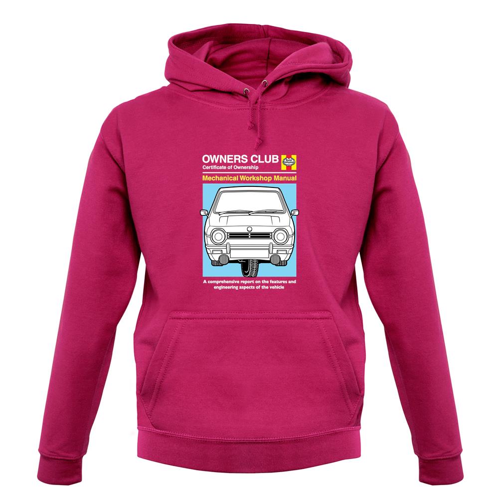 Car Owners Manual Reliant Robin unisex hoodie