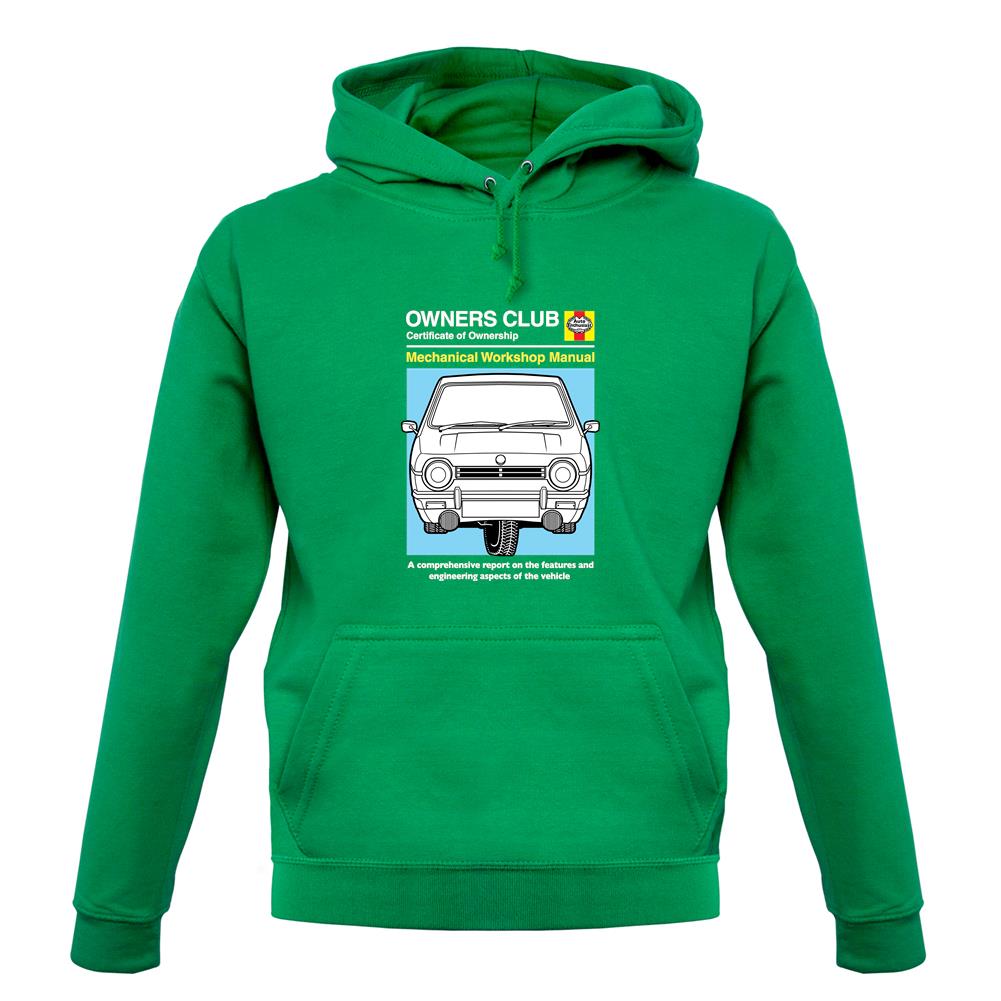 Car Owners Manual Reliant Robin unisex hoodie