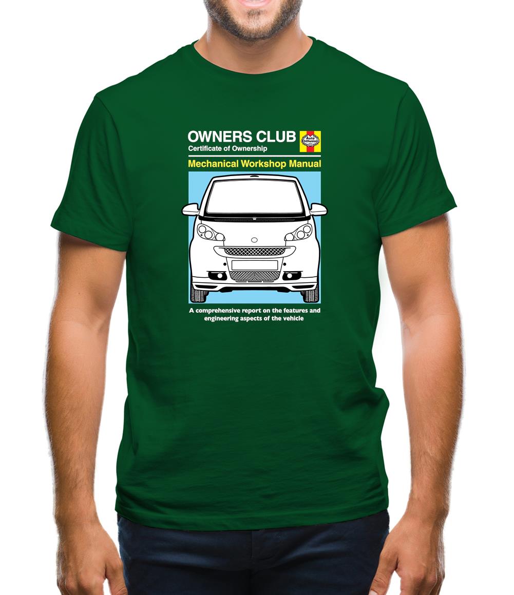 Car Owners Smart Car Mens T-Shirt