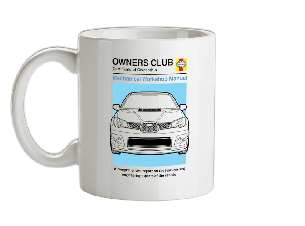 Car Owners Manual impreza Ceramic Mug