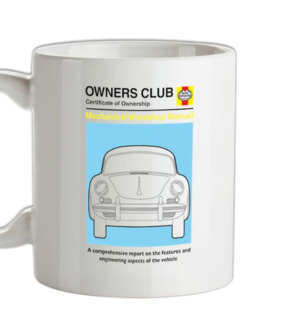 Car Owners Manual 356 Ceramic Mug