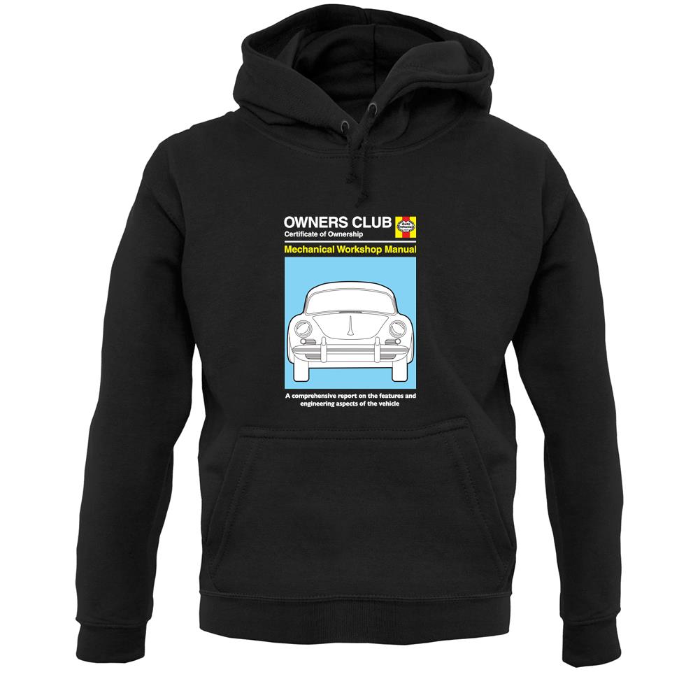 Car Owners Manual 356 Unisex Hoodie