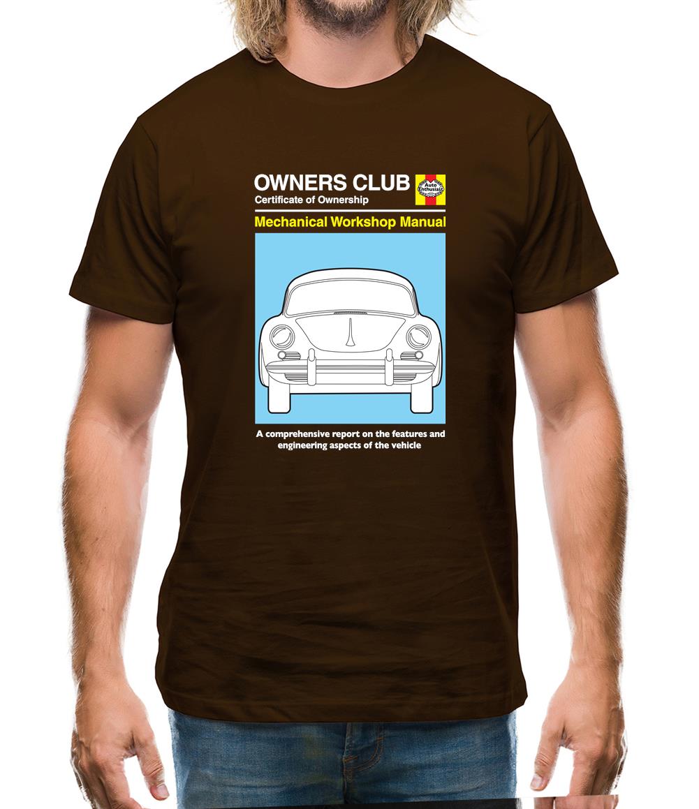 Car Owners Manual 356 Mens T-Shirt