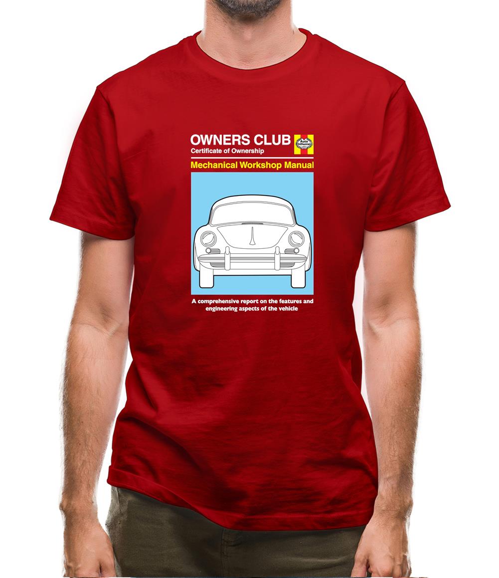 Car Owners Manual 356 Mens T-Shirt