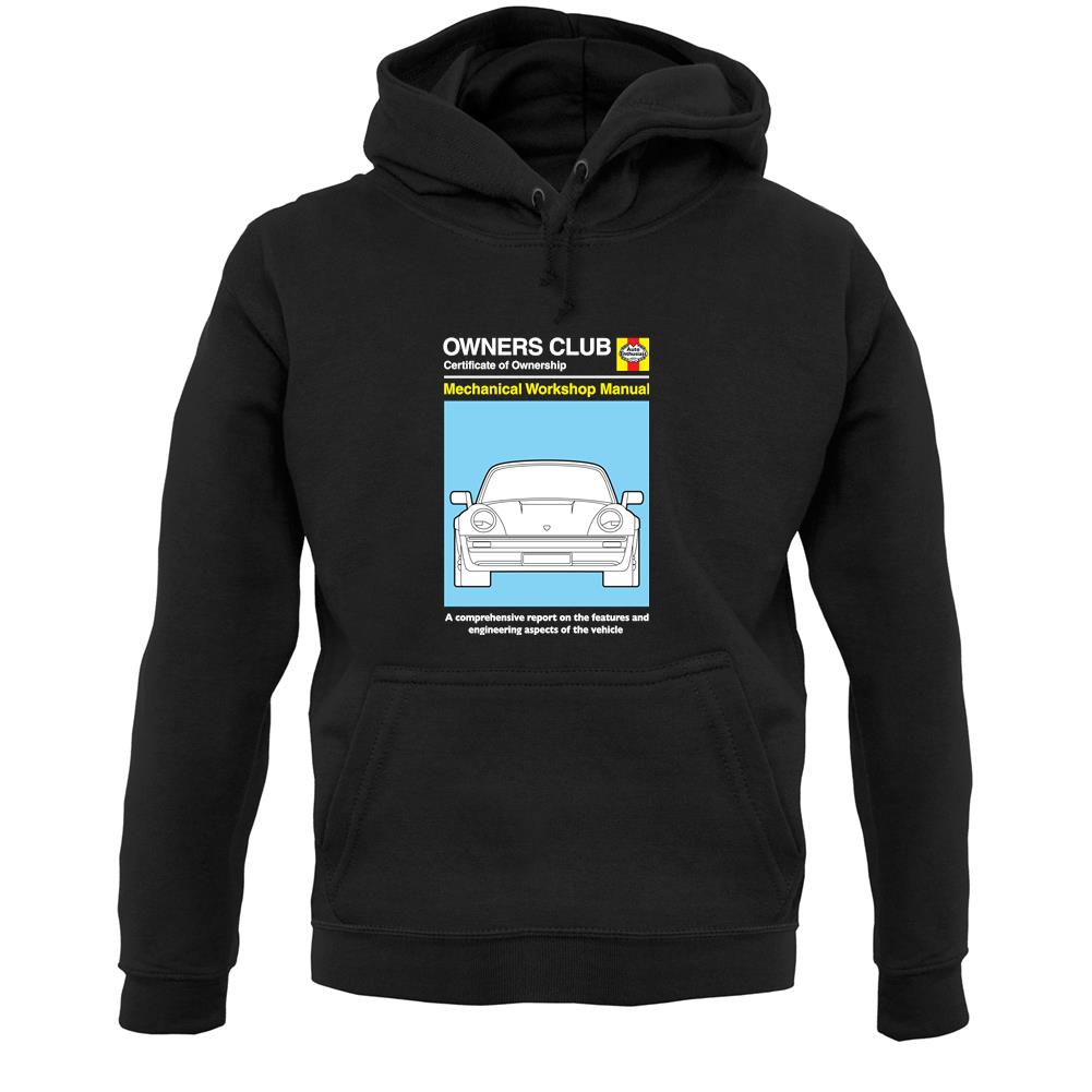 Car Owners Manual 930 Turbo Unisex Hoodie