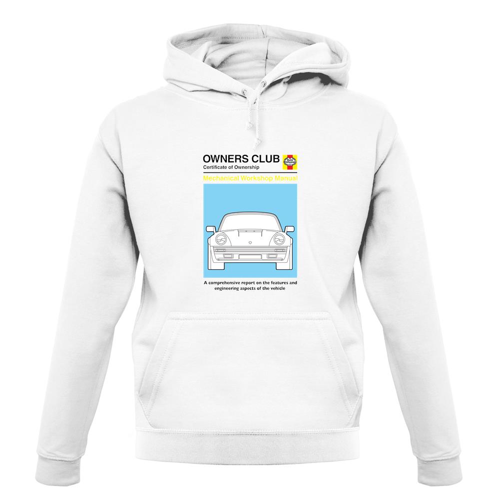 Car Owners Manual 964 Turbo unisex hoodie
