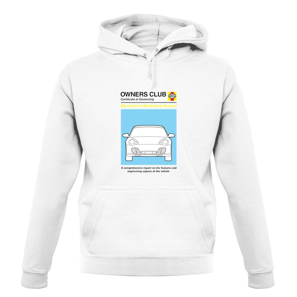 Car Owners Manual 996 Turbo unisex hoodie