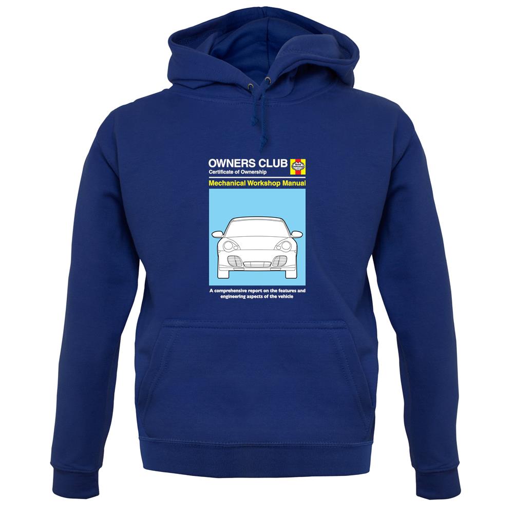 Car Owners Manual 996 Turbo unisex hoodie