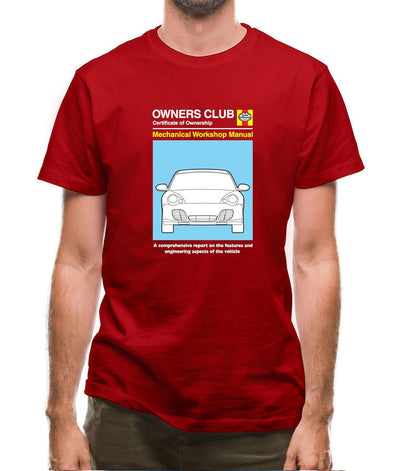 Car Owners Manual 996 Turbo Mens T-Shirt