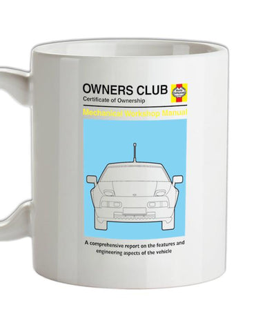 Car Owners Manual 928 Turbo Ceramic Mug