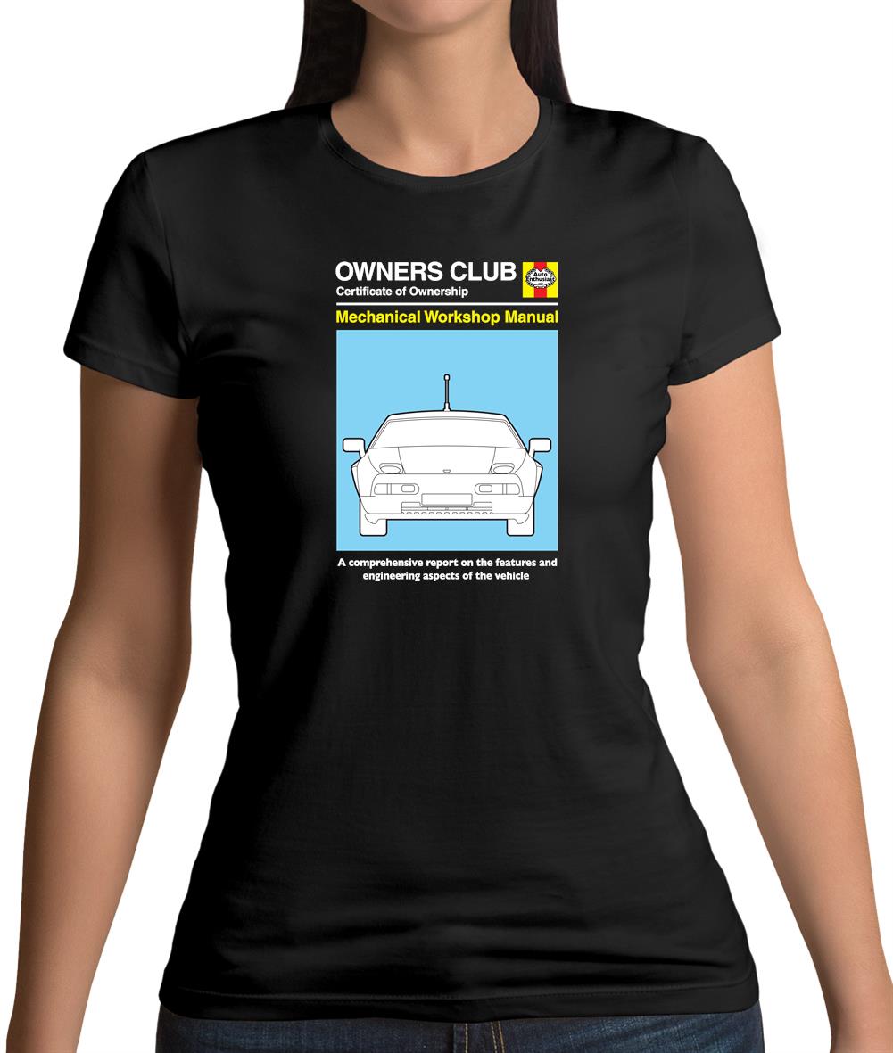 Car Owners Manual 928 Turbo Womens T-Shirt