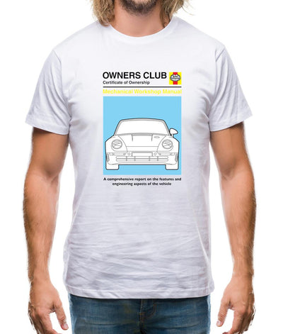 Car Owners Manual 959 Turbo Mens T-Shirt