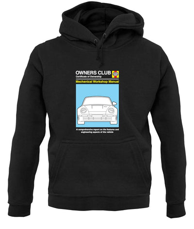 Car Owners Manual 959 Turbo unisex hoodie