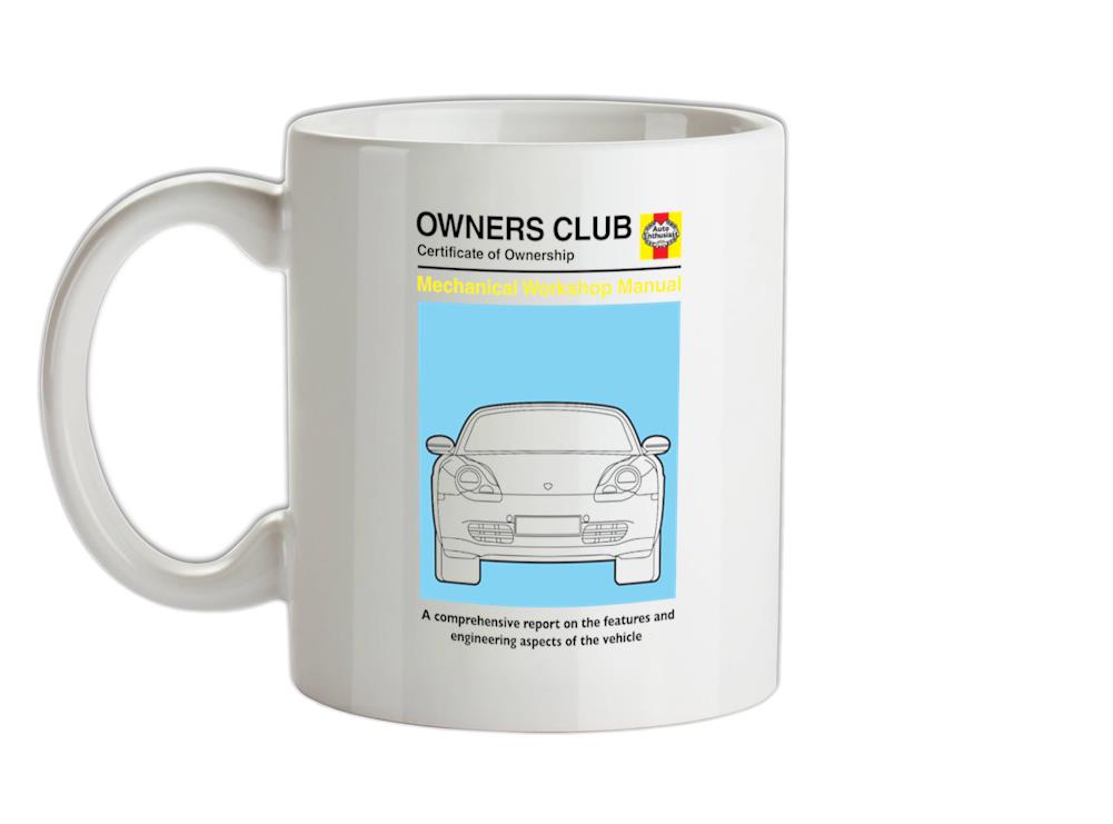 Car Owners Manual 986 Turbo Ceramic Mug