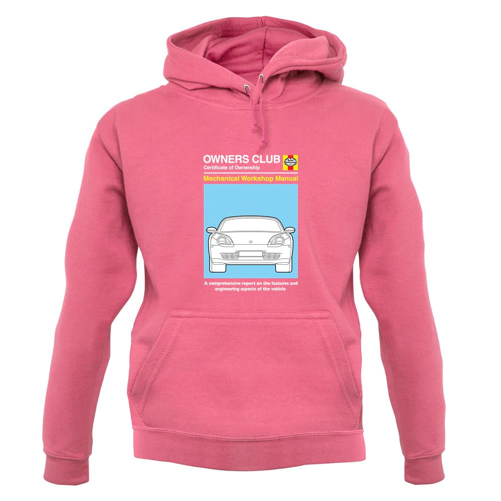 Car Owners Manual 986 Turbo unisex hoodie
