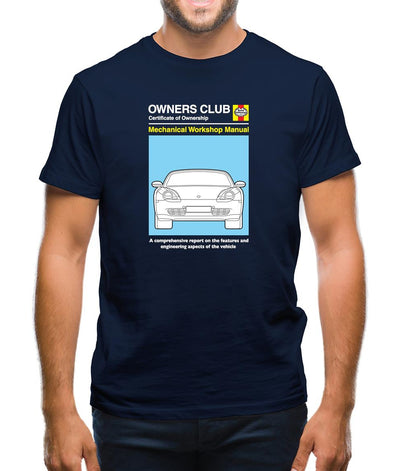 Car Owners Manual 986 Turbo Mens T-Shirt