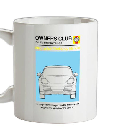 Car Owners Manual 987 Ceramic Mug