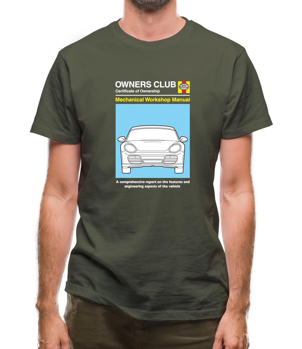 Car Owners Manual 987 Mens T-Shirt