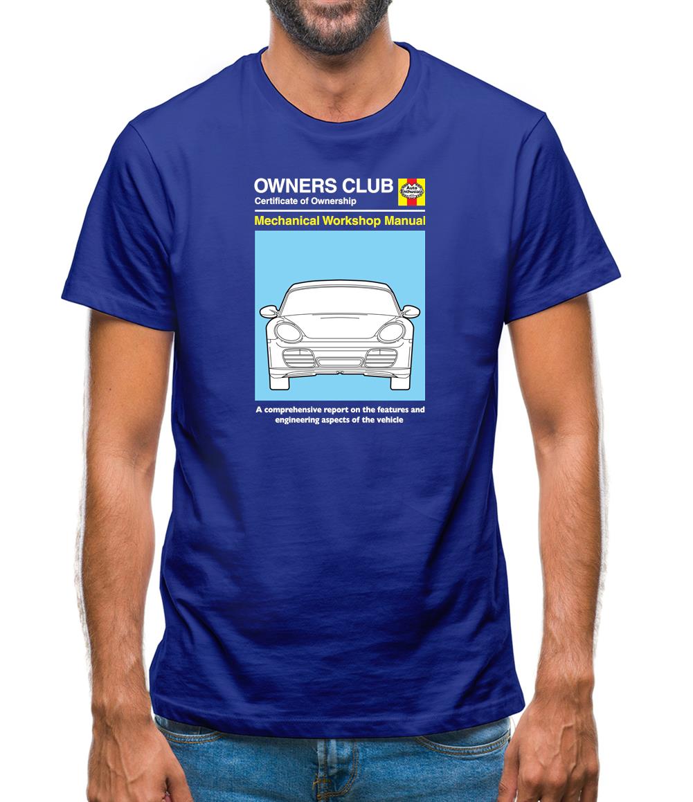 Car Owners Manual 987 Mens T-Shirt