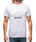 Side View Golf Gti Mk2 Mens T-Shirt