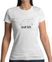 Side View Golf Gti Mk2 Womens T-Shirt