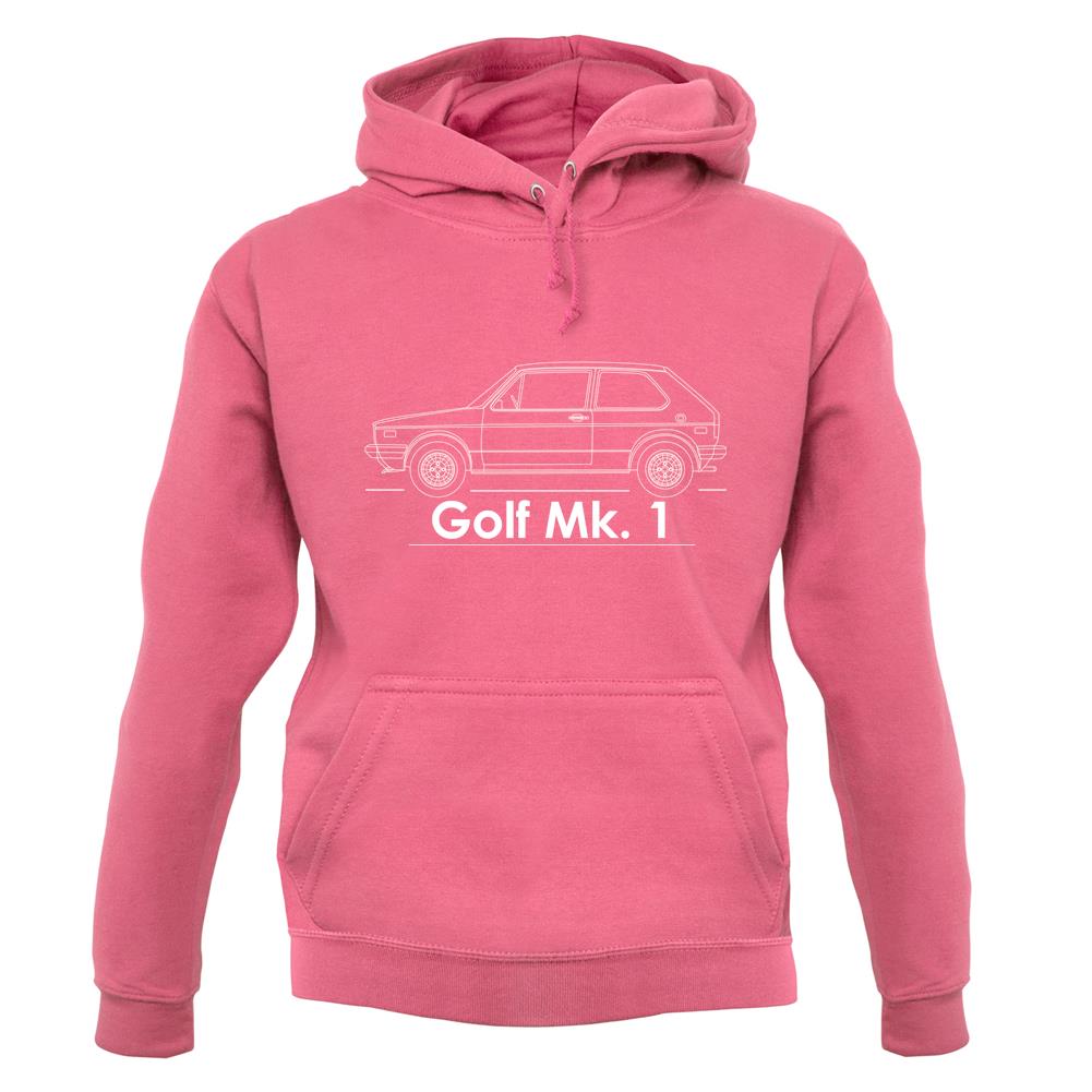 Side View Golf Mk1 unisex hoodie