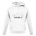 Side View Golf Mk2 unisex hoodie