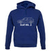 Side View Golf Mk2 unisex hoodie