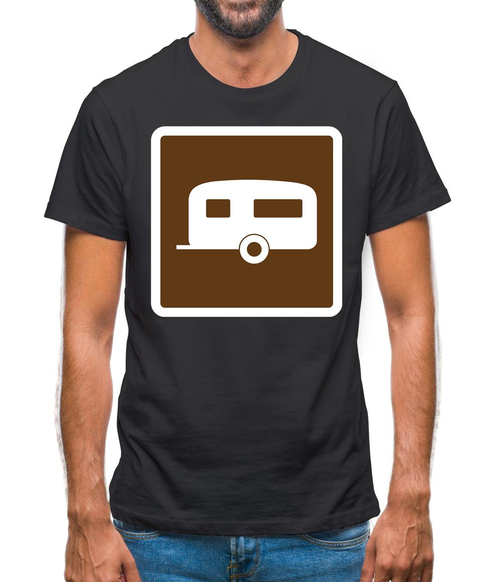 Caravan Sign Mens T-Shirt