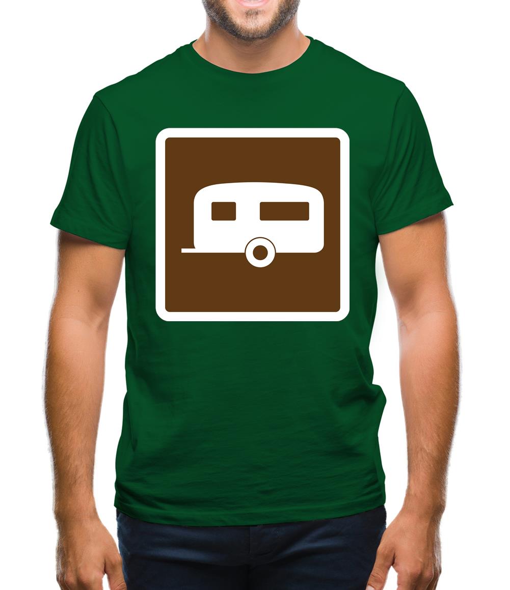 Caravan Sign Mens T-Shirt